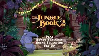 The Jungle Book 2 (2003) - Dvd Menu Walkthrough