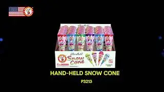 HAND-HELD SNOW CONE P3213 WINDA FIREWORKS 2021 NEW ITEMS