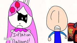 Rambly racoon and Loldy the lion inflation by fruit balloon part 4😊☺💖✨🎀🌸💗🌺(i make part 5🌸🎀💖)