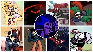 Friday Night Funkin Endless but every turn a different cover is used