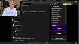 XQC On Kaceytron's Abuse Allegation #xqc #xqcowxqcclips #adeptthebest #xqchighlights #kaceytron #otk