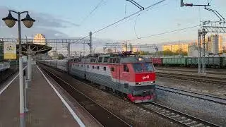 ЧС7-107 с поездом №83 Москва-Адлер