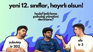 12.SINIFLARI NELER BEKLİYOR? | SANDIĞINIZ KADAR ZOR GEÇMEYECEK! | YENİDEN BERABERİZ. | KOÇ ÜNİ!