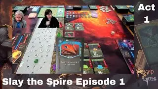 Slay the Spire Board Game 4 Players- EP 1 - Act 1
