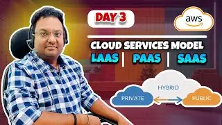 30 Days AWS IT Corporate Bootcamp | IAAS,PAAS,SAAS | Public, Private, Hybrid & Community Cloud DAY-3