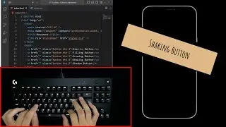 ASMR Programming - Easy CSS Button Animations | No Talking