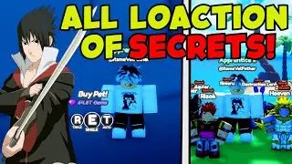 ALL CURRENT SECRET EGG'S LOCATION | Anime Star Simulator | Update 3