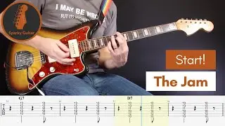 Start! - The Jam (Guitar Cover #114 with Tabs)