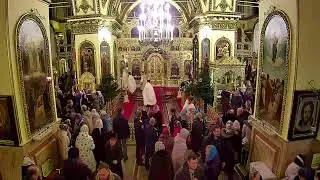 Рождественское богослужение в Успенском Кафедральном соборе г.Пензы