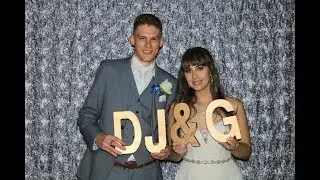 The wedding DJ & Gabrielle Photo Booth Highlights