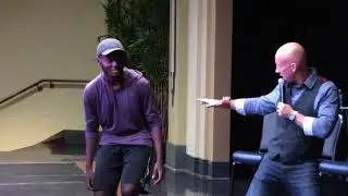Hypnosis Comedian Mesmerizes Students to Speak Exotic Languages