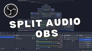 How to separate audio in obs for editing