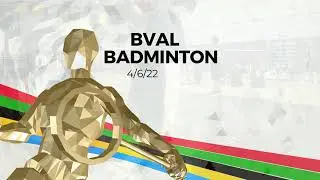 Doubles V3 4/6/22 | Gunderson vs Santa Teresa | BVAL Badminton