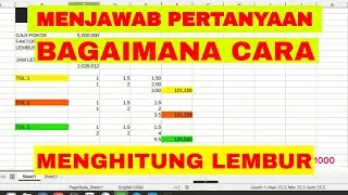 MENJAWAB PERTANYAAN BAGAIMANA CARA MENGHITUNG LEMBUR
