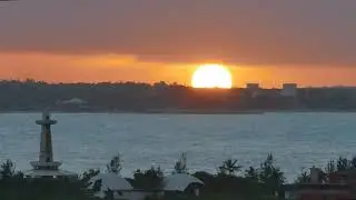 Caribbean Sunset  Leaving Nassau  by the Culpeppers