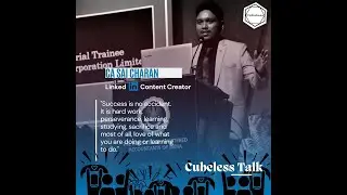 Cubeless Talk #interview Session with one of the most Enthsiastic person CA Sai Charan #3