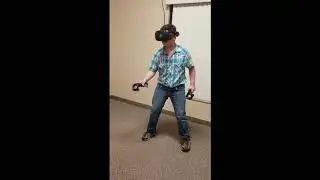 Playing Beat Saber ft. my sister