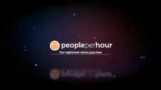 Light string flash logo reveal