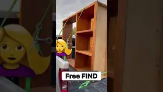 Cutting a Bookshelf in HALF to make a TV Stand! 