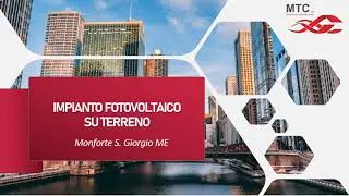 Progettazione impianto fotovoltaico su terreno 6.5 Mwp a Monforte S.Giorgio ME