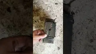 Вывез двигатель из гаража