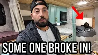 SOMEONE BROKE INTO MY MOTORHOME WHILE I WAS ON MY VACATION