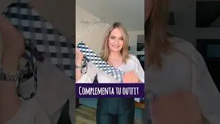 COMPLEMENTA TU LOOK #corbata #blouse #blousehacks #blousedesign #blousedesigns #blusasdemoda #moda
