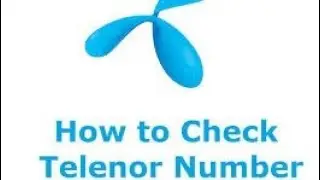 How to check Telenor sim number