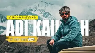 Yaha Bina Bhakti ke nahi hote darshan. Adi kailash Om Parvat Yatra 2024