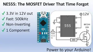 NE555: The MOSFET Driver That Time Forgot (Until Now!)