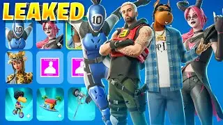ALL LEAKED Fortnite Chapter 2 Remix Skins..!! (Eminem, Snoop Dogg, 10-Ball, Hexed Haze...)