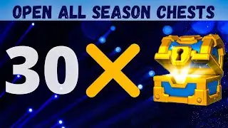 Open 30 Chest | Legendary Wild Cart (Clash Royal Opening Chest)