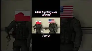 HOi4 Fighting axis country Part 2 | #Shorts #HOi4 #Battle #Country #SFM
