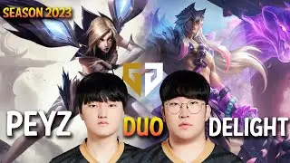 GEN Peyz + GEN Delight - Peyz KAI'SA ADC, Delight SETT Support - Patch 13.17 KR Ranked