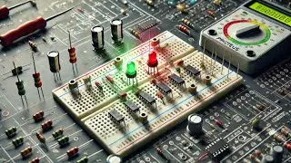 LED Flasher with the help of transistors