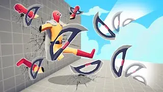CUT and PINNING EVERY UNIT TO THE WALL | TABS - Totally Accurate Battle Simulator