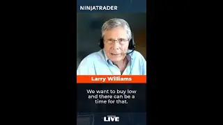Larry Williams on NinjaTrader Live | NinjaTrader Shorts