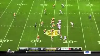 Florida QB Jeff Driskel vs Tennessee ᴴᴰ