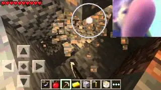 Minecraft pe с сестрой #1