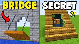 Minecraft: 10+ Secret Redstone Build Hacks!