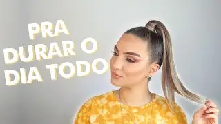 Como fazer RABO DE CAVALO alto
