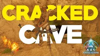 Claiming The Best Cave On Scorched Earth - ARK ASA