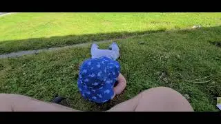 Little Ricky in the grass