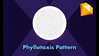 How to Arrange icons in phyllotaxis pattern In Sketch App