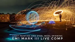 Steel wool spinning in Southend