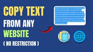 How to Enable Copy Paste on ANY Website | Fix Disabled Ctrl Key