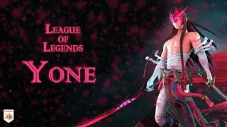 How I made 'Yone' from league of legends using Blender | Blender sculpting | Timelapse