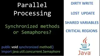 Synchronized methods or Semaphores?