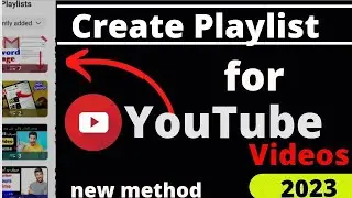 playlist kaise banaye, How to create playlist on youtube channel 2023, Create Playlist in youtube