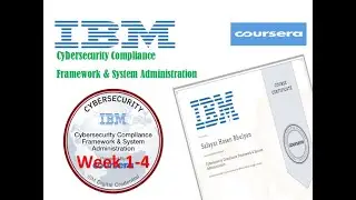 Cybersecurity Compliance Framework & System Administration | All Quiz | Coursera